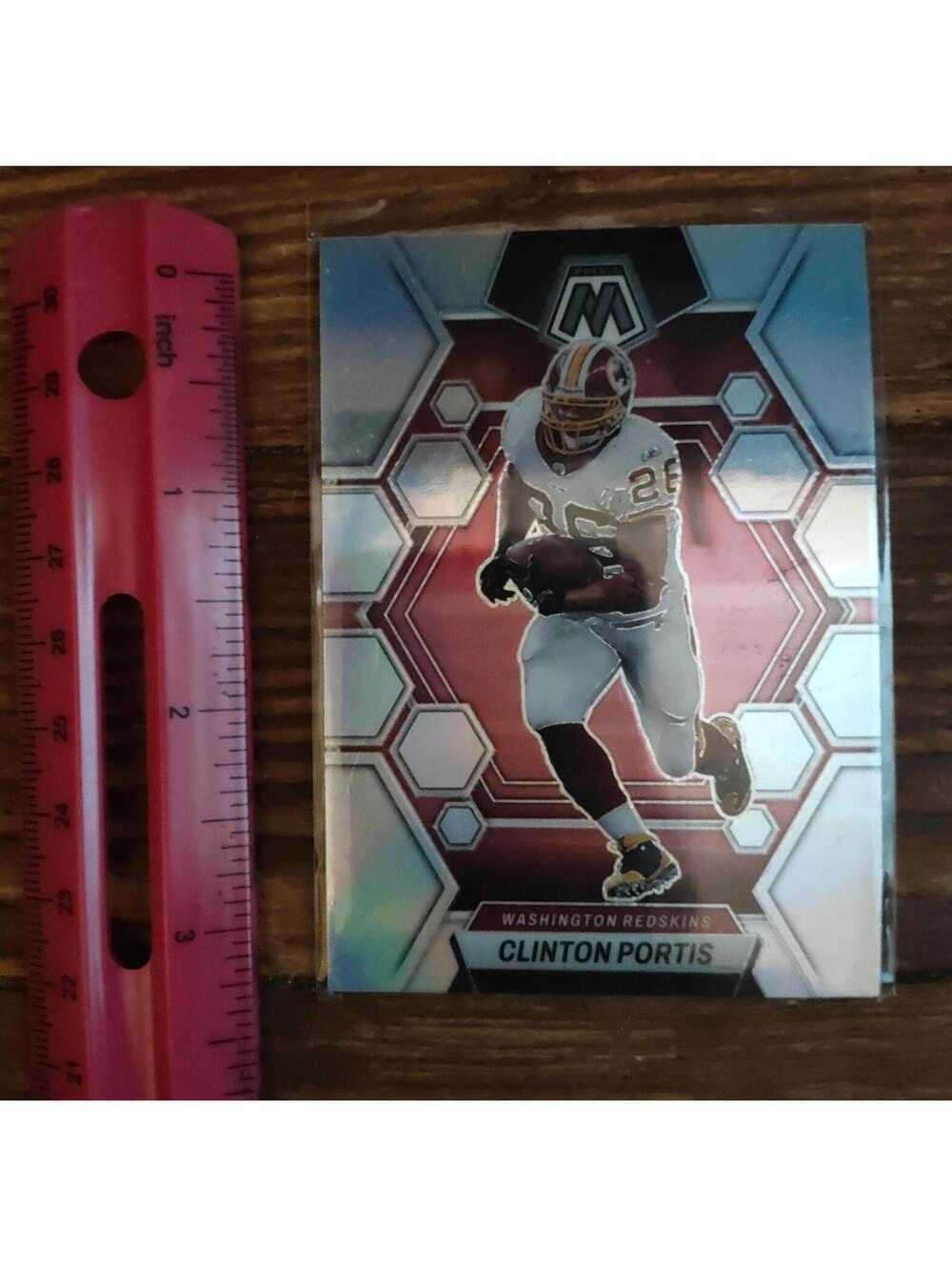 2023 Panini Mosaic Clinton Portis Purple Mosaic Prizm #249
